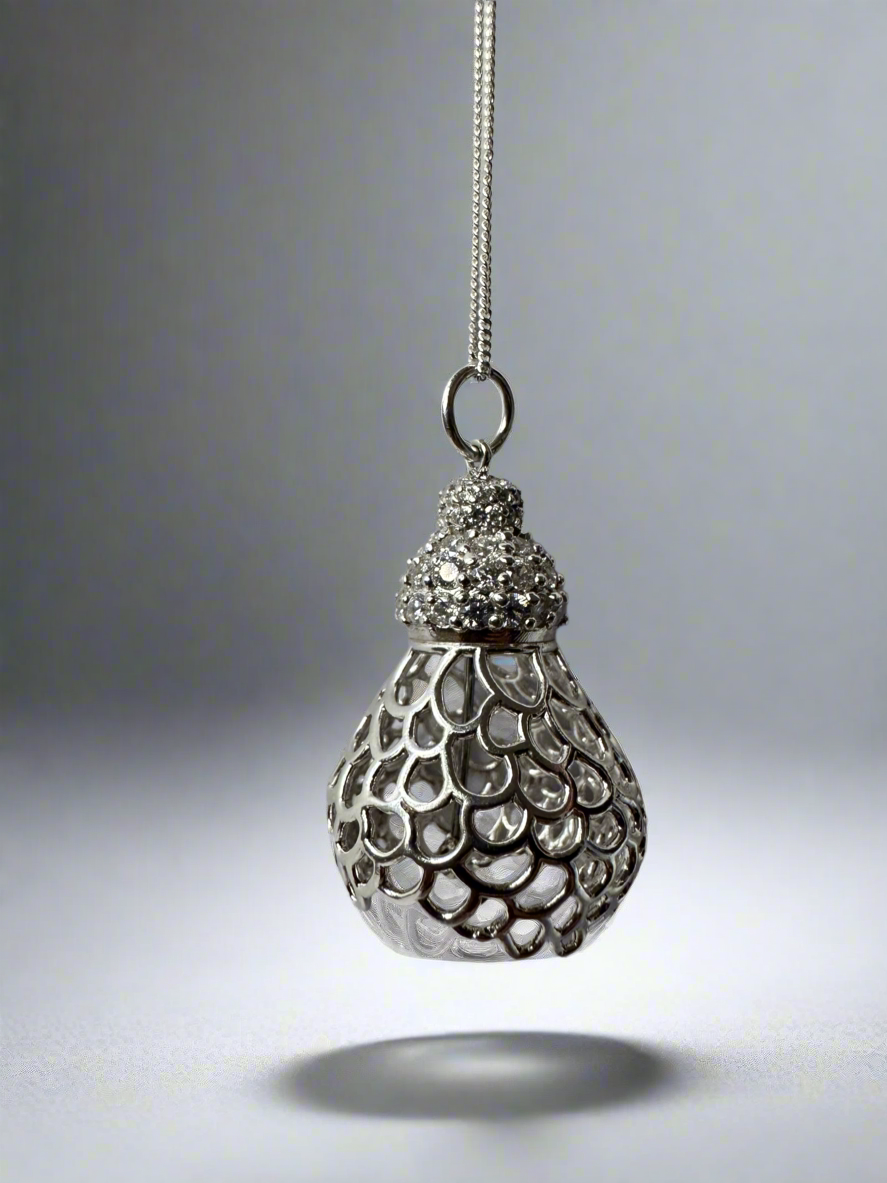 Bee cell pendant